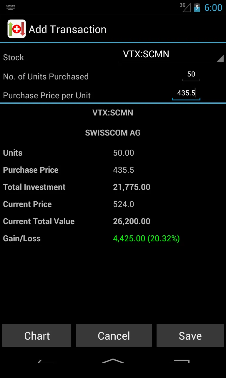 Swiss Stock Market | Indus Appstore | Screenshot