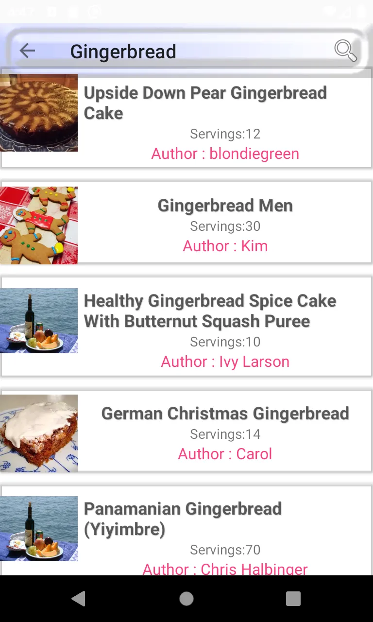 Holiday party recipe | Indus Appstore | Screenshot