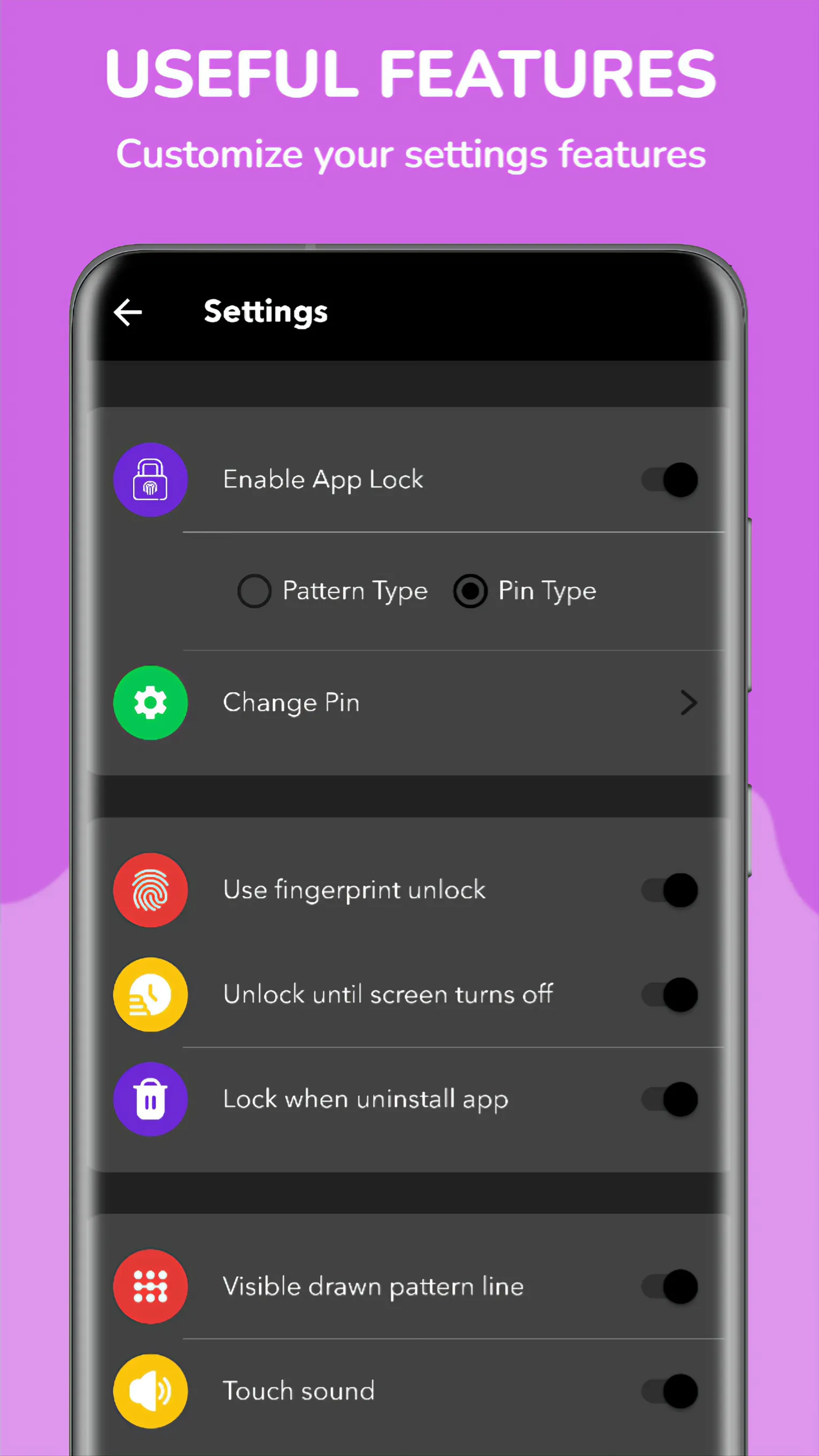 App Lock - Fingerprint Lock | Indus Appstore | Screenshot