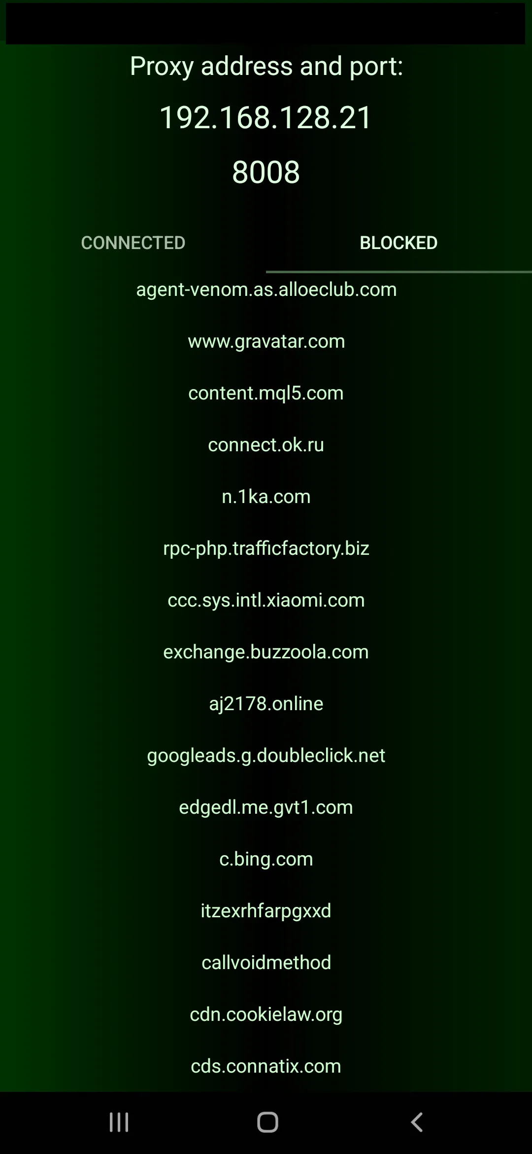 Proxy Server | Indus Appstore | Screenshot