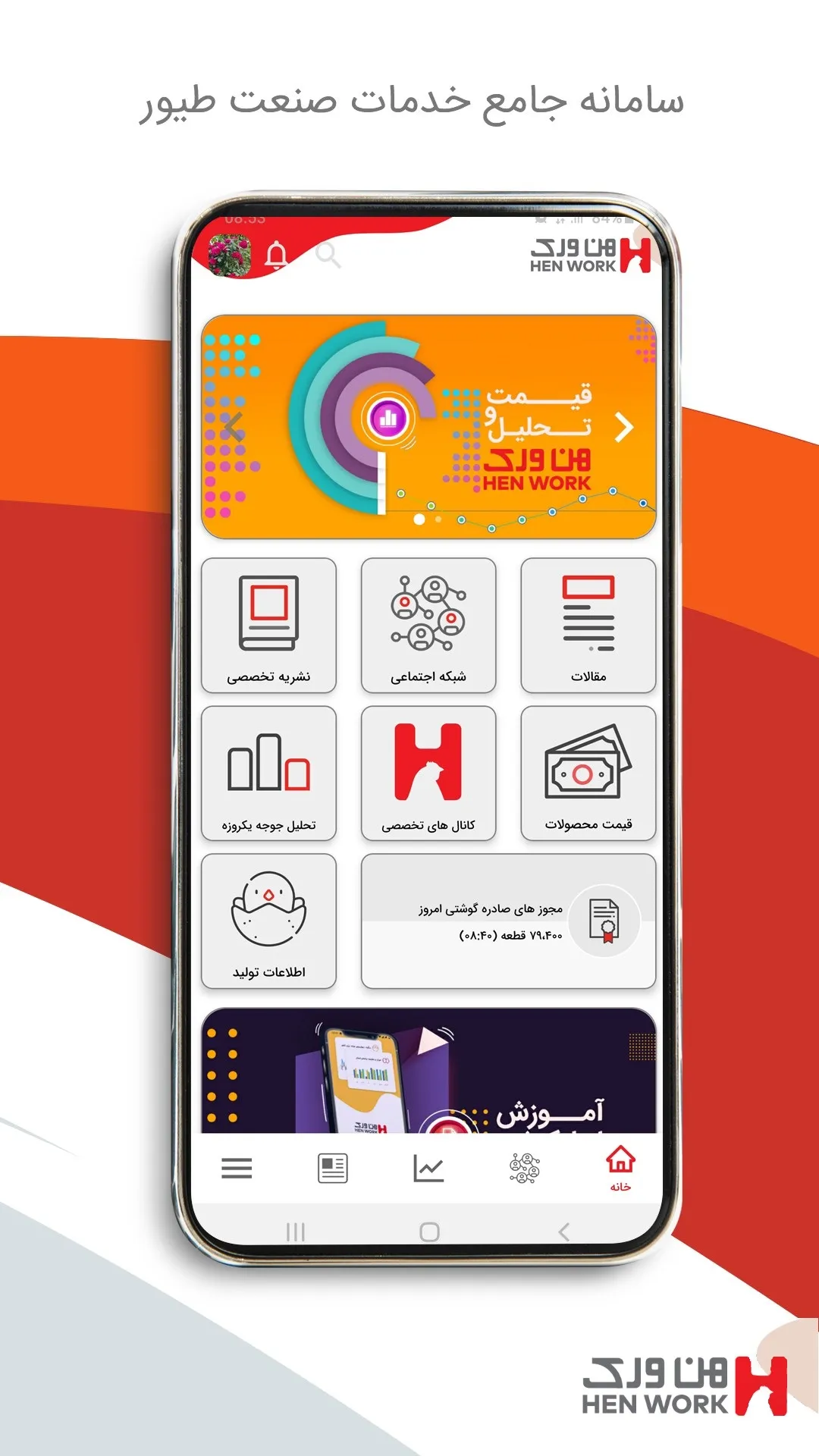 Henwork | هن ورک | Indus Appstore | Screenshot