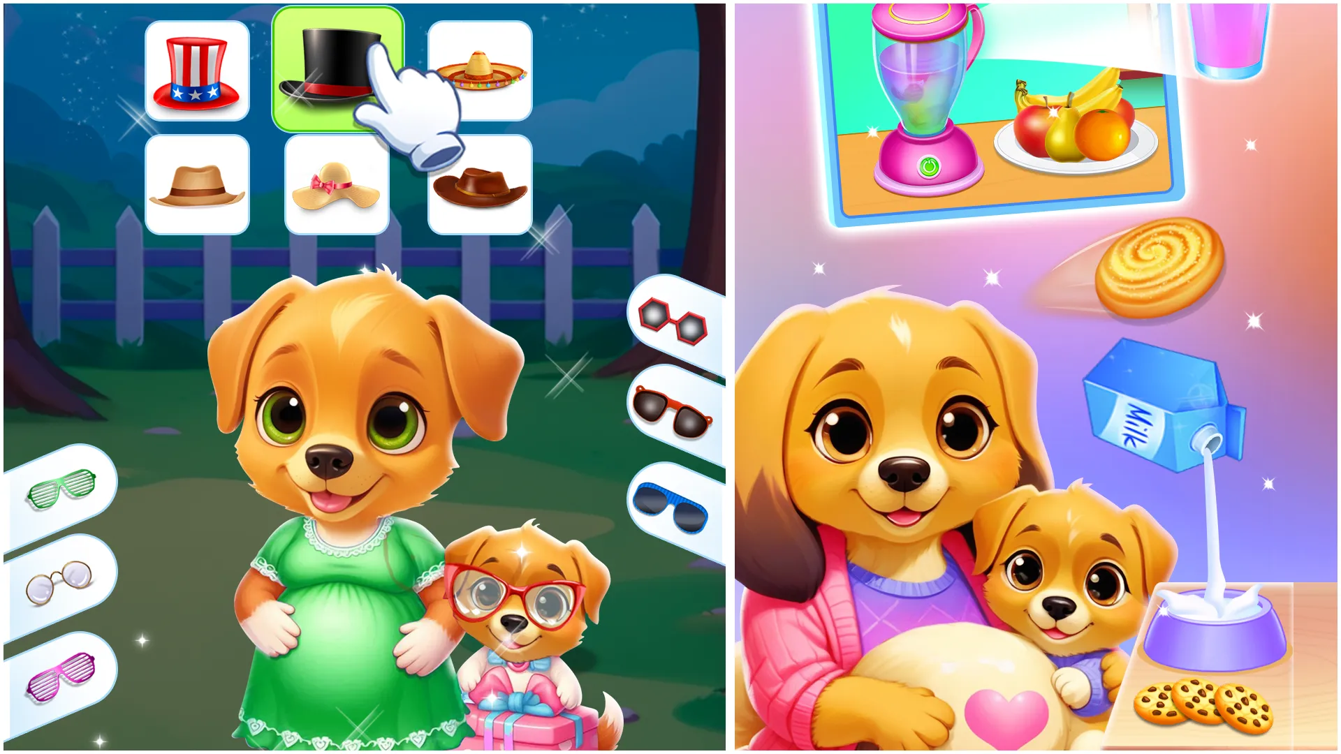 newborn babyshower - dog game | Indus Appstore | Screenshot