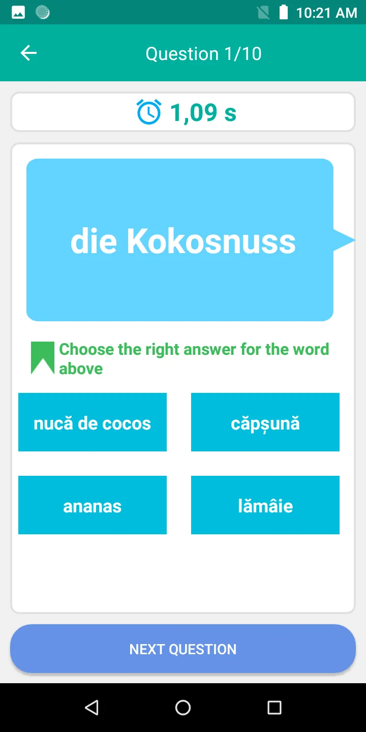 Romanian German Translator | Indus Appstore | Screenshot