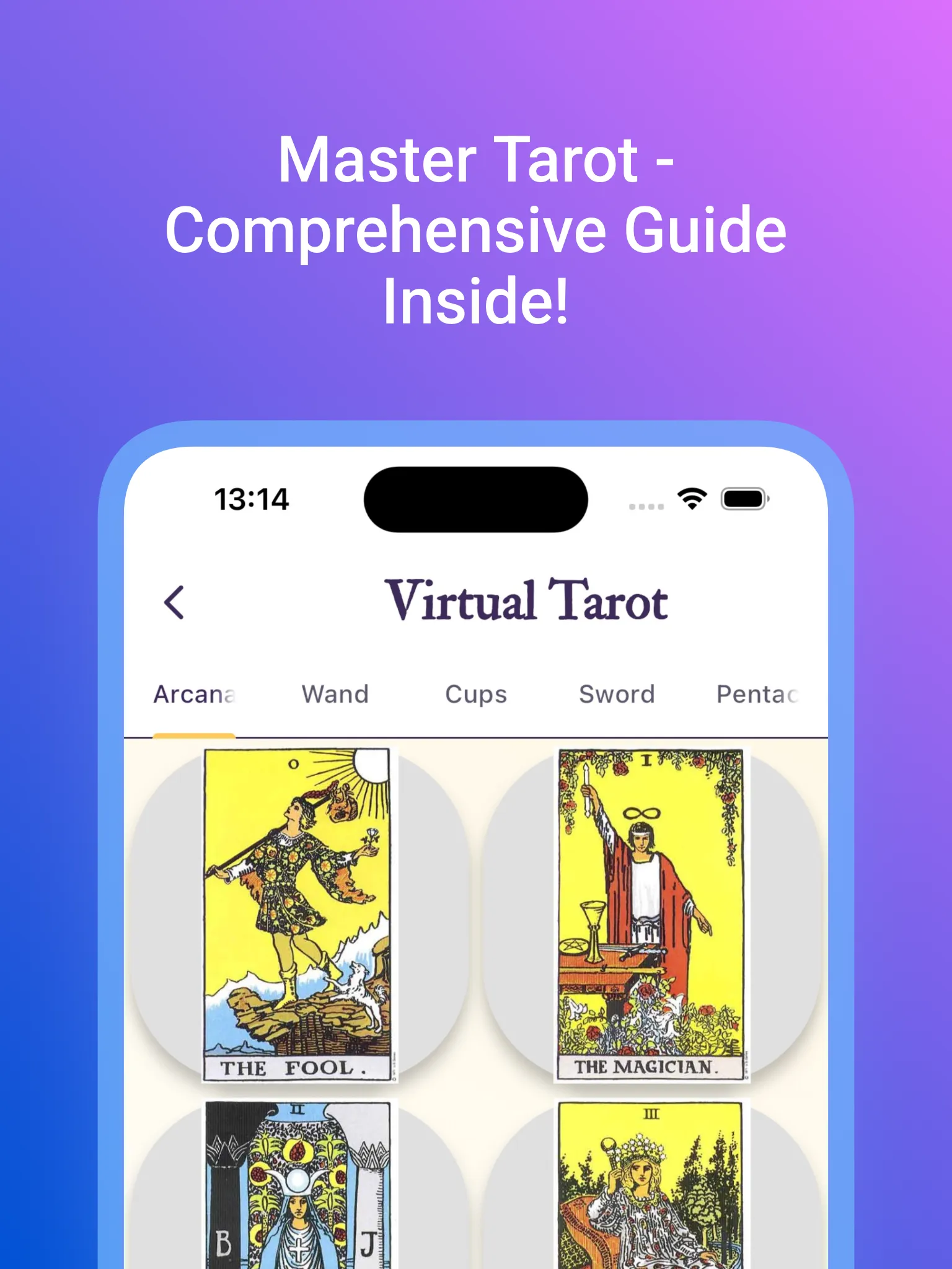 Virtual Tarot:Reading&Guidance | Indus Appstore | Screenshot