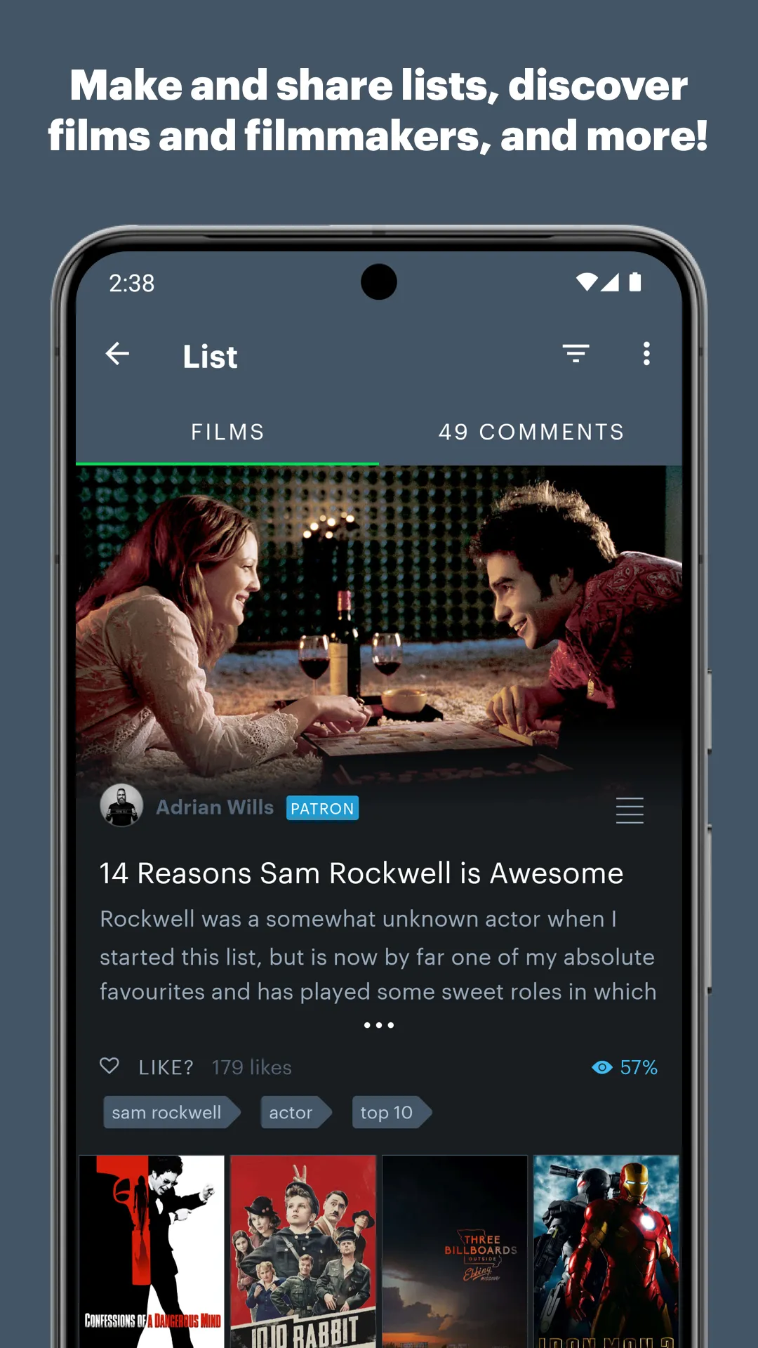 Letterboxd | Indus Appstore | Screenshot