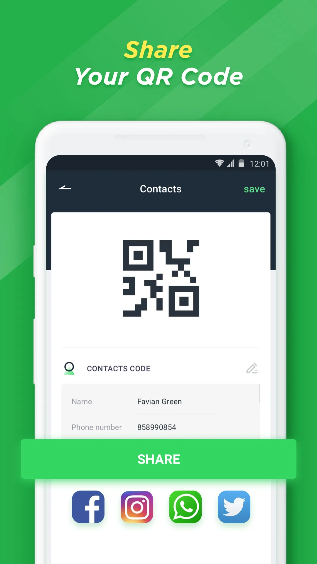 QR Code Reader-Barcode Scanner | Indus Appstore | Screenshot