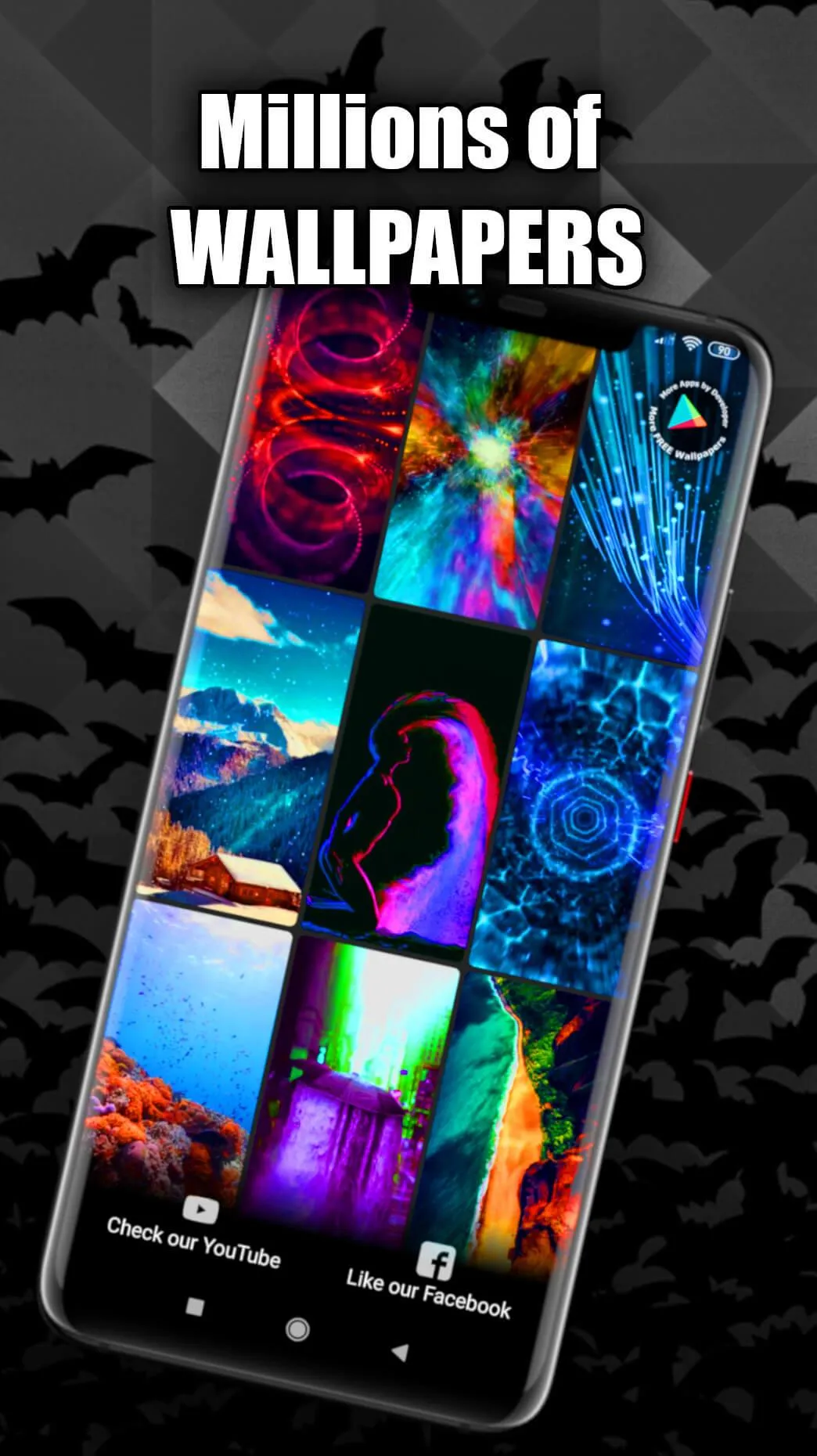 Bat Wallpaper Live HD/3D/4K | Indus Appstore | Screenshot