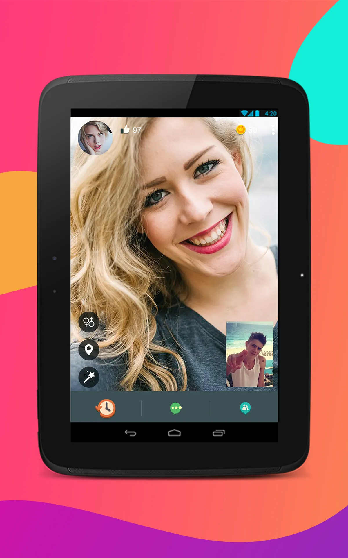 AHA Live Random Video Chat | Indus Appstore | Screenshot