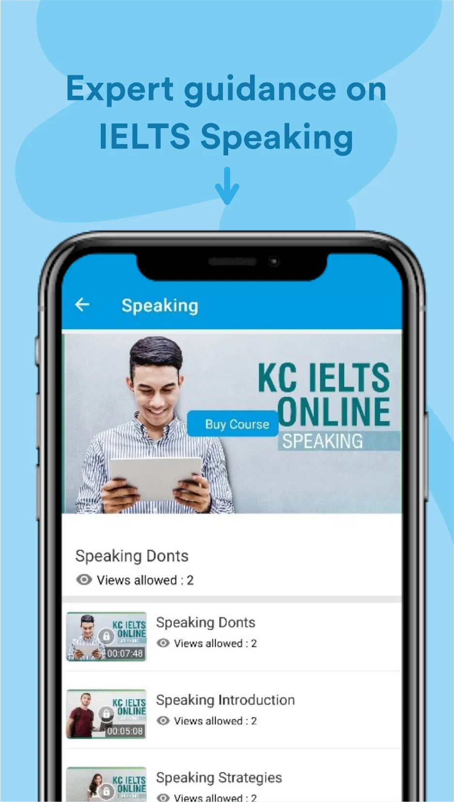 KC Academy–IELTS Learning App | Indus Appstore | Screenshot