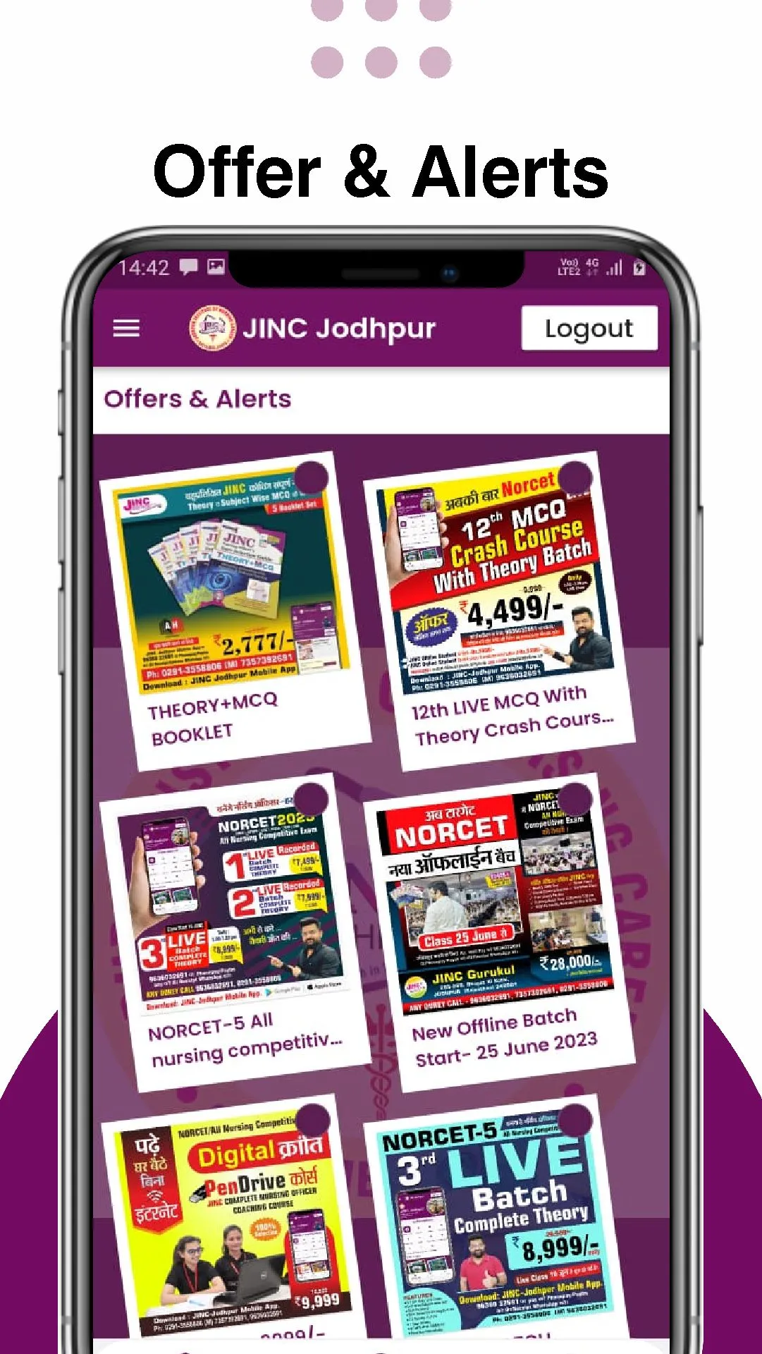 JINC-Jodhpur | Indus Appstore | Screenshot