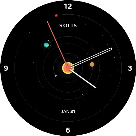 Solis Watch Face for Wear OS | Indus Appstore | Screenshot