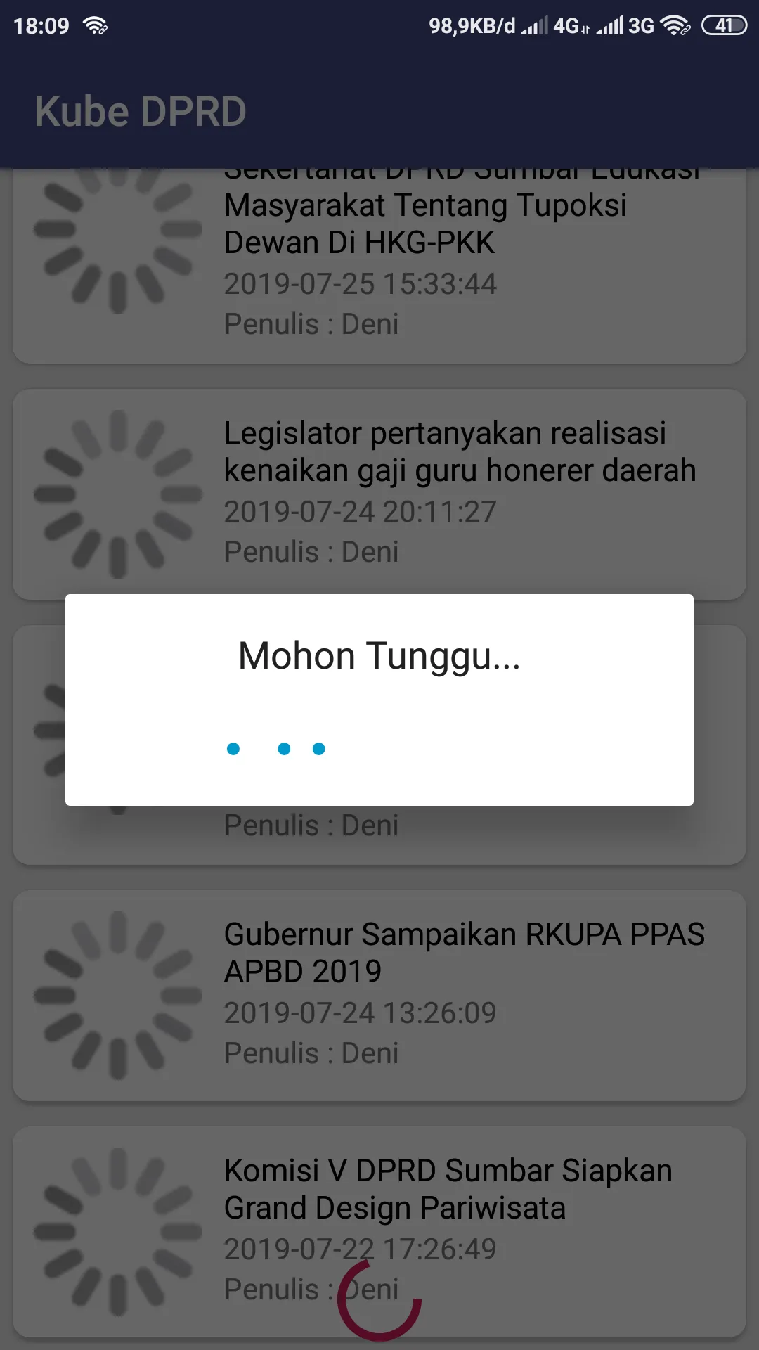 Kube DPRD | Indus Appstore | Screenshot