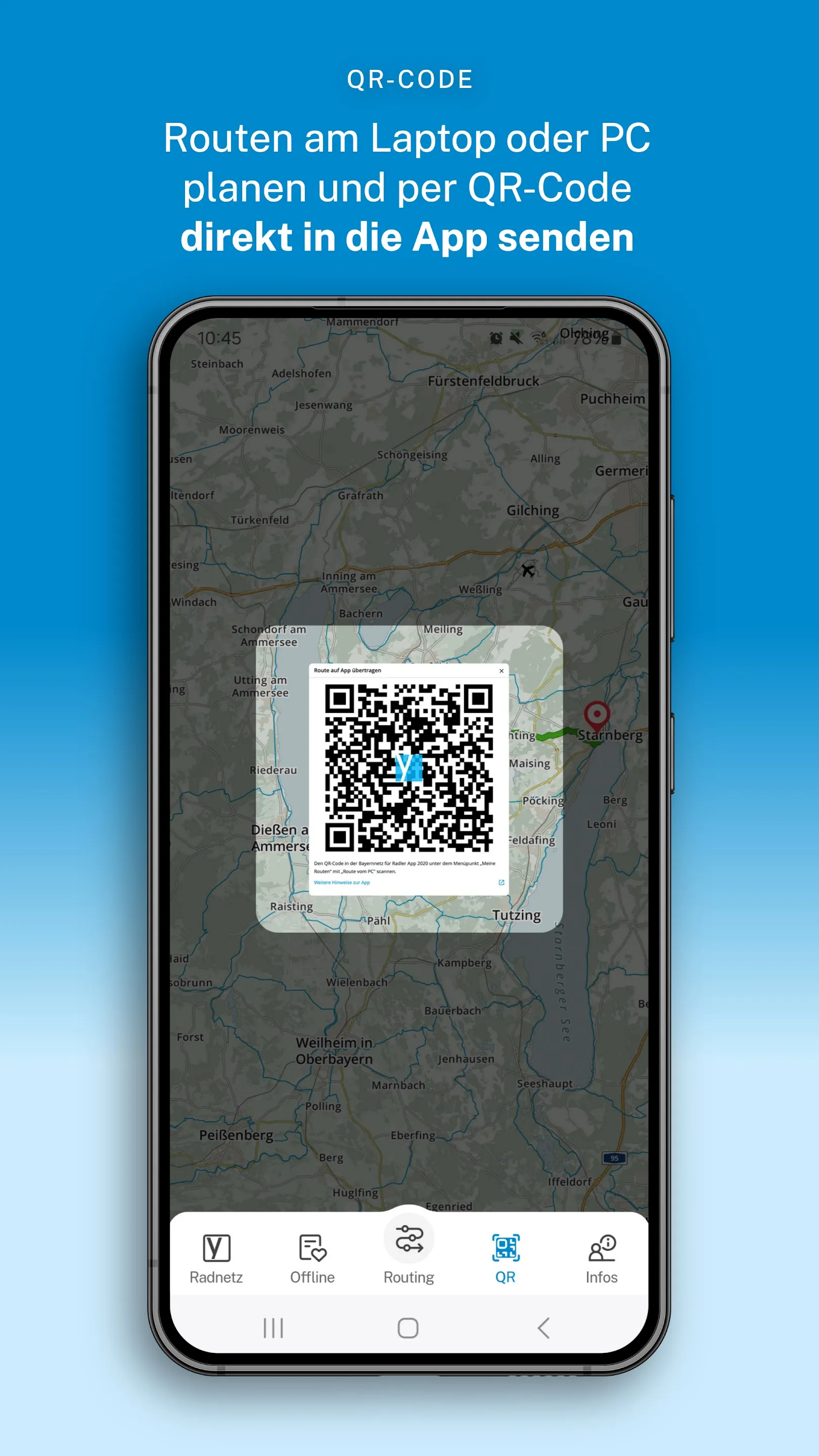RadroutenPlaner Bayern | Indus Appstore | Screenshot
