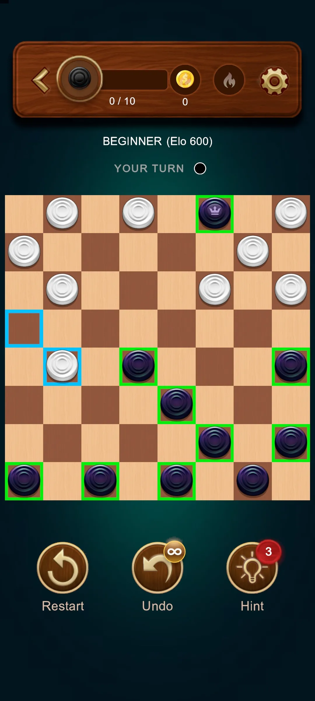 Checkers: Classic Board Game | Indus Appstore | Screenshot