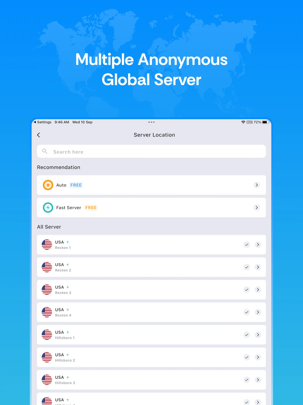 Turbo Secure VPN: Fast Proxy | Indus Appstore | Screenshot