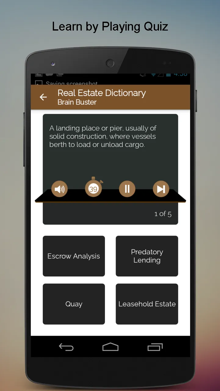 Real Estate Dictionary | Indus Appstore | Screenshot