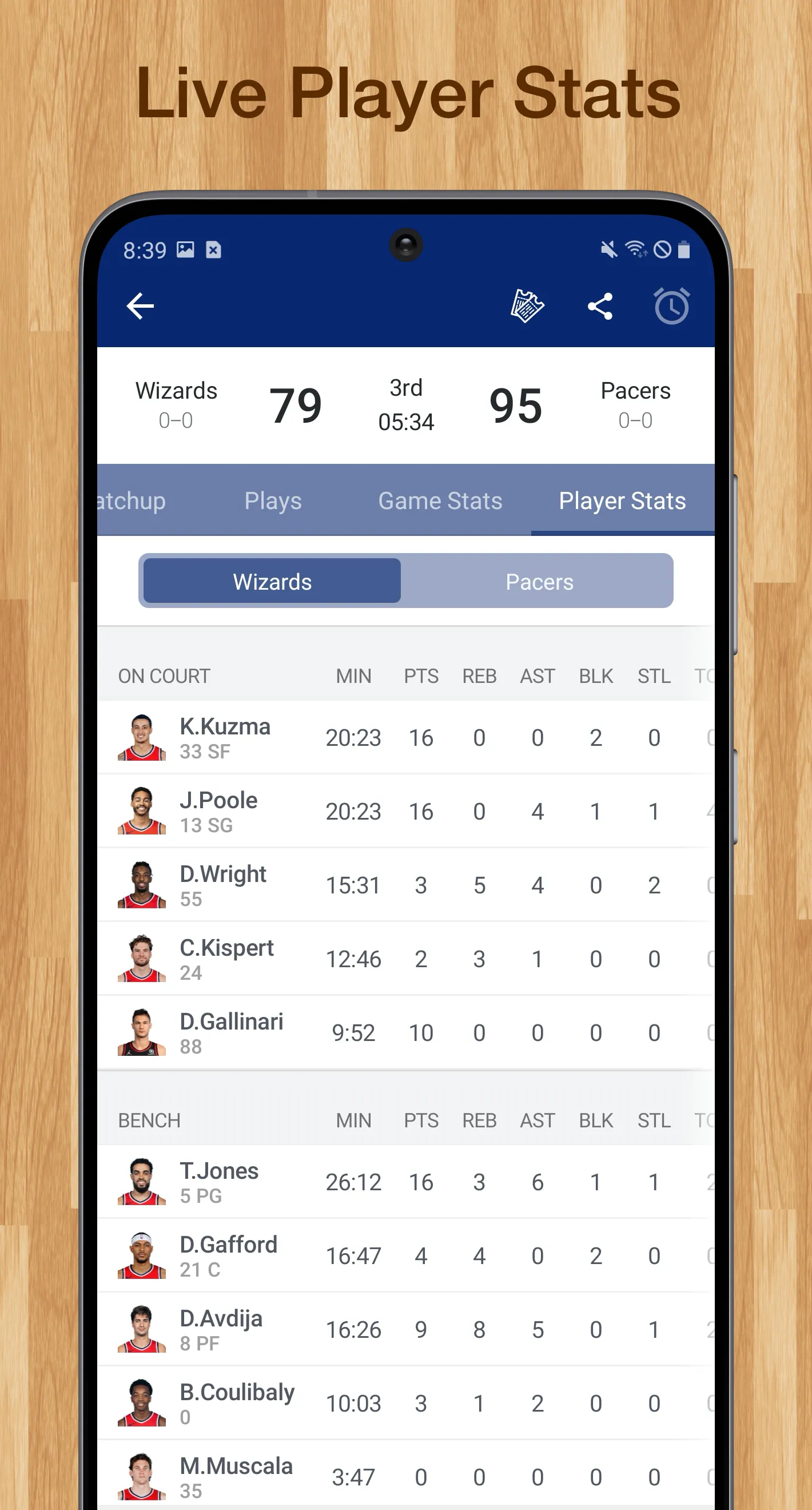 Scores App: for NBA Basketball | Indus Appstore | Screenshot