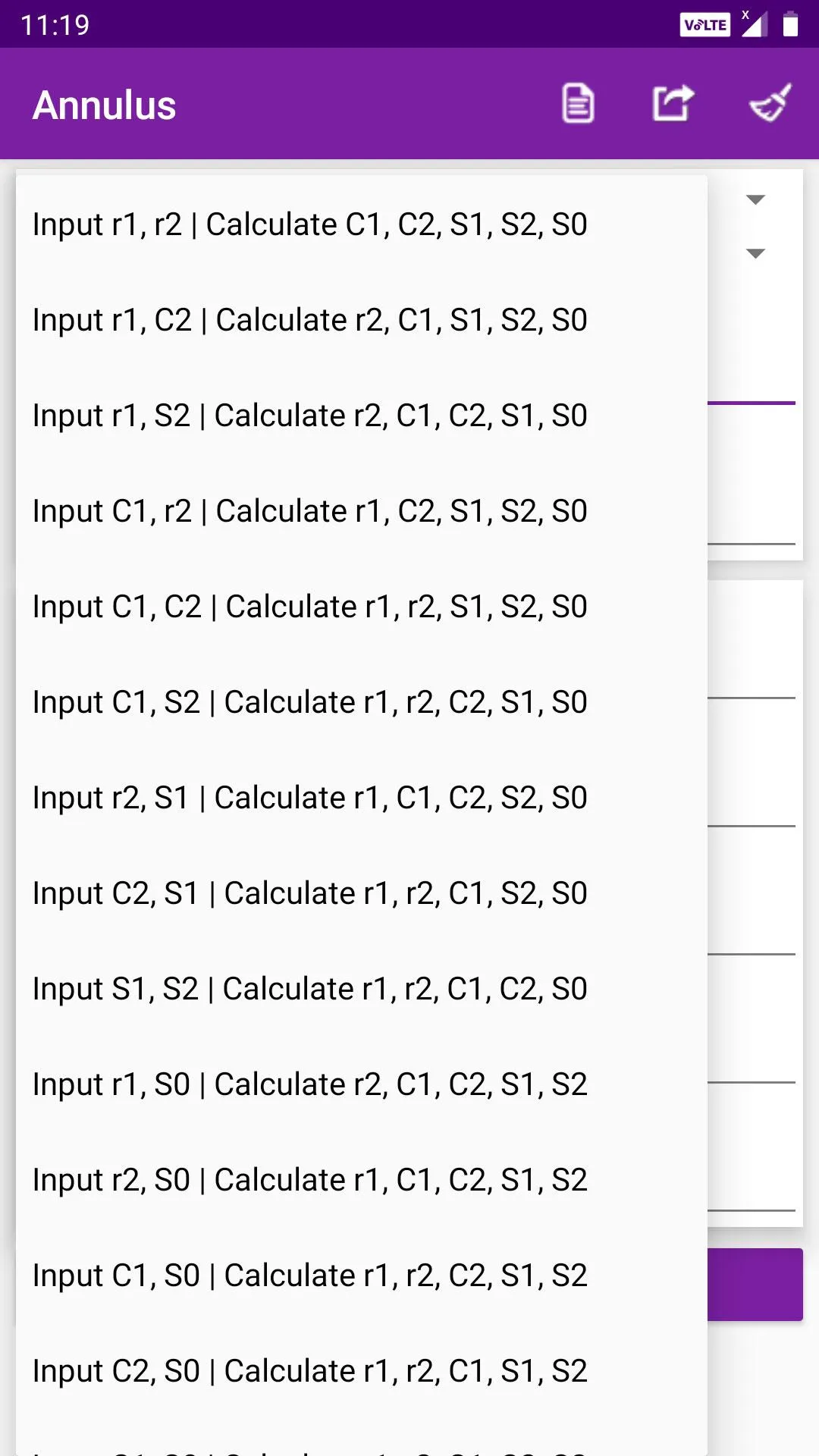 Geometry Calculator | Indus Appstore | Screenshot