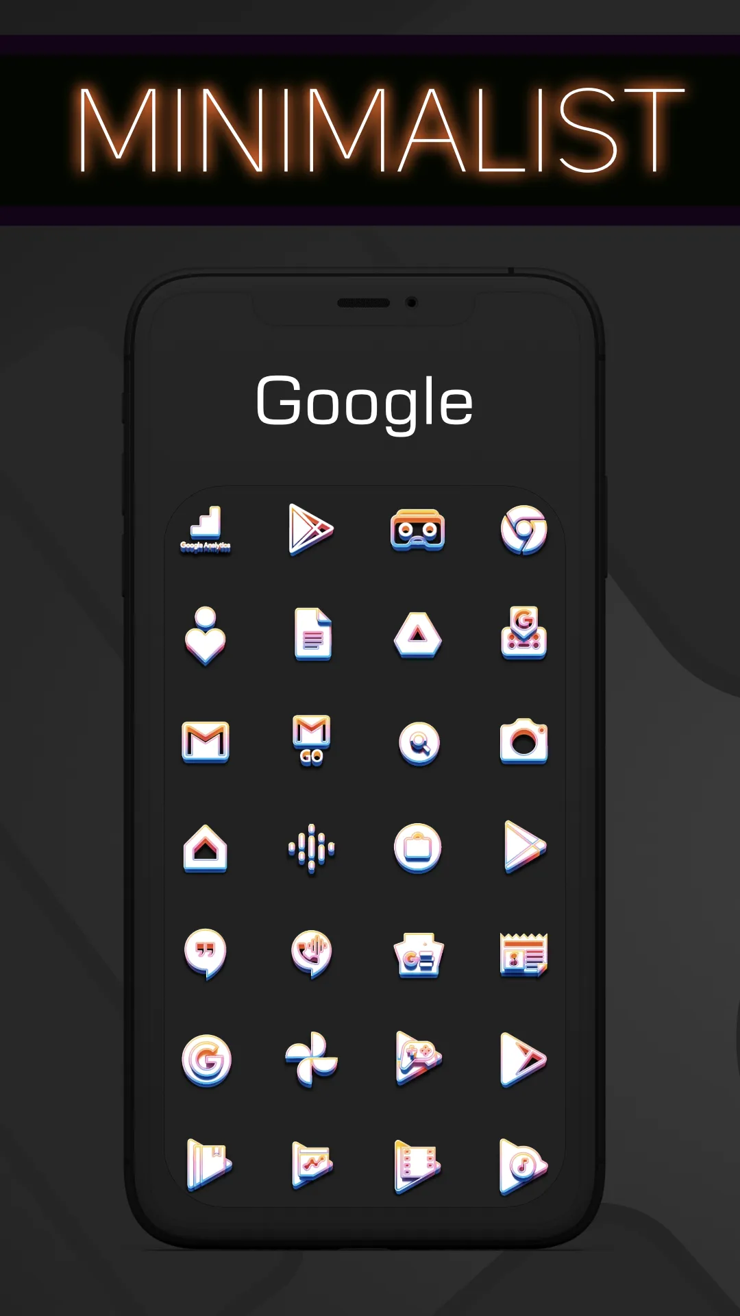 Chromatic HD Icon Pack | Indus Appstore | Screenshot