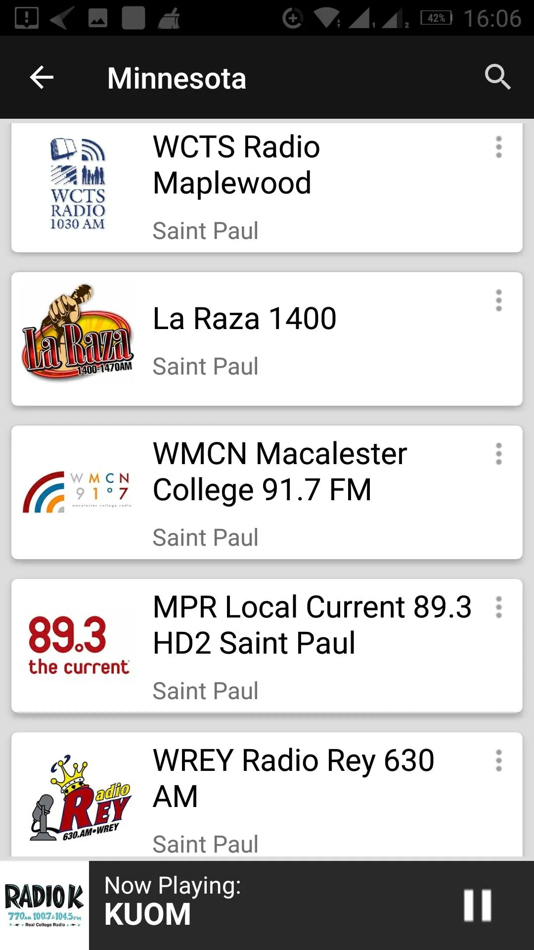 Minnesota Radio Stations - USA | Indus Appstore | Screenshot