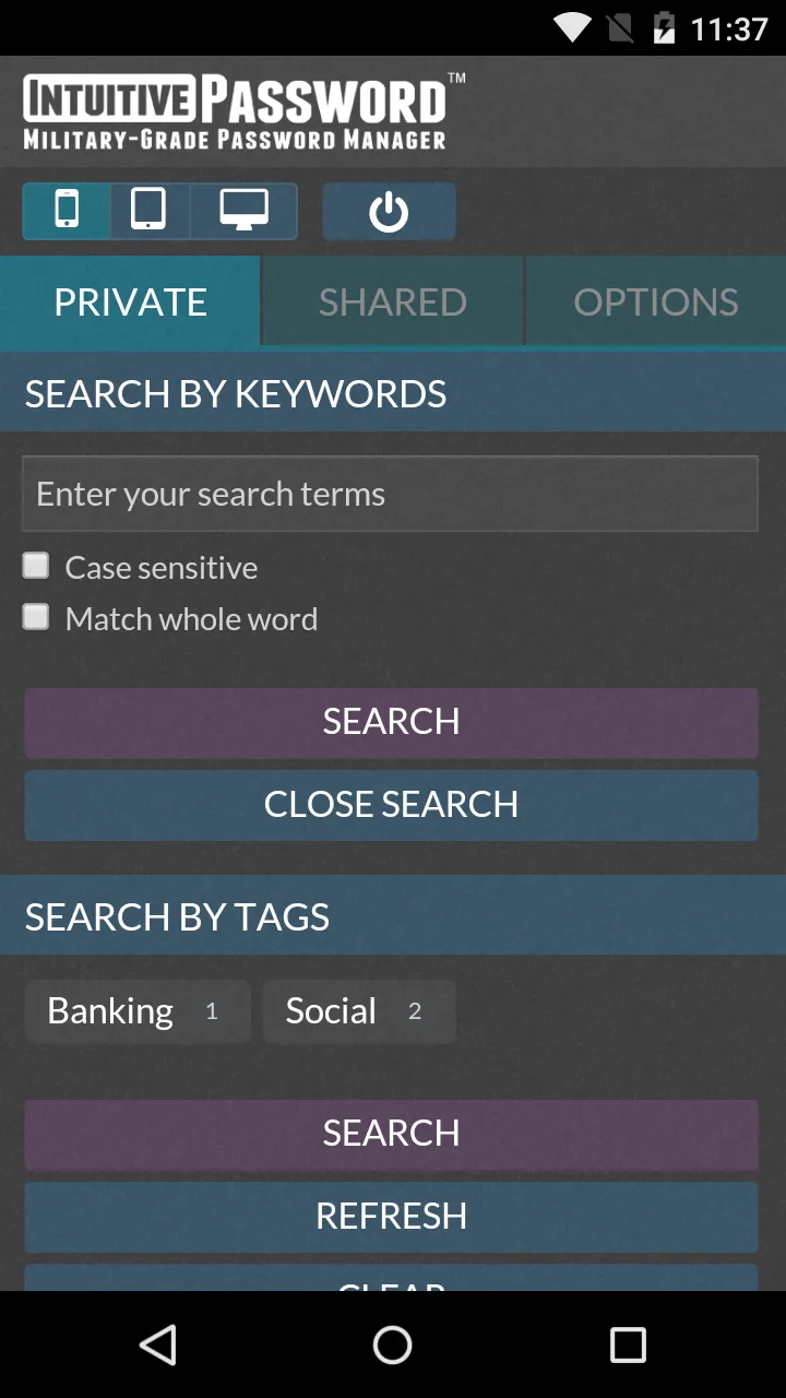 Intuitive Password® | Indus Appstore | Screenshot