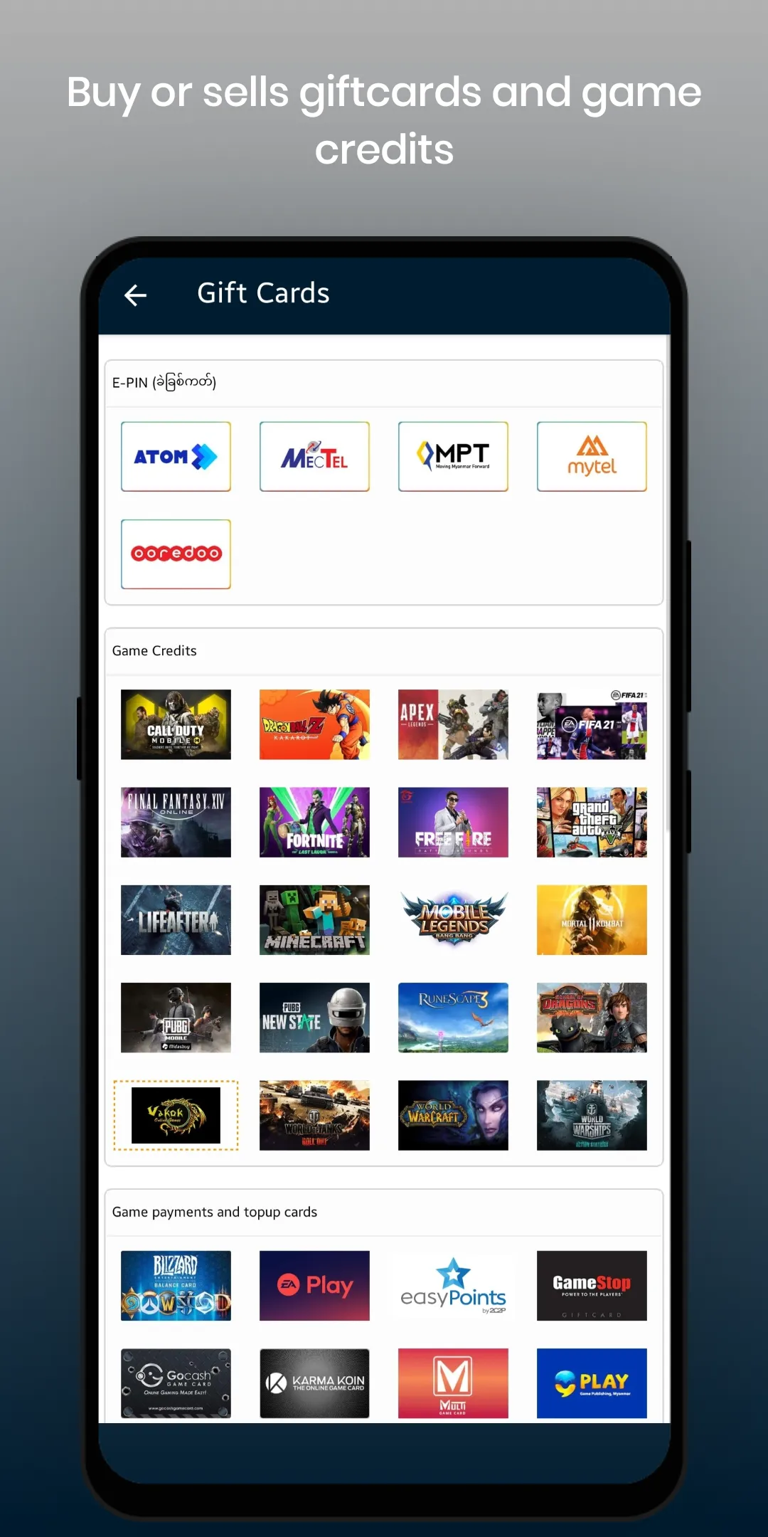 Cherry: Myanmar Topup | Indus Appstore | Screenshot