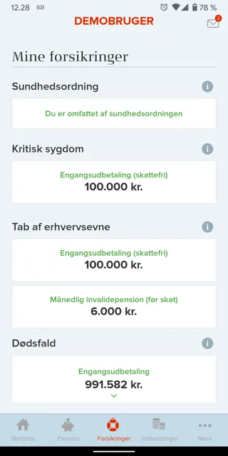 Industriens Pension | Indus Appstore | Screenshot