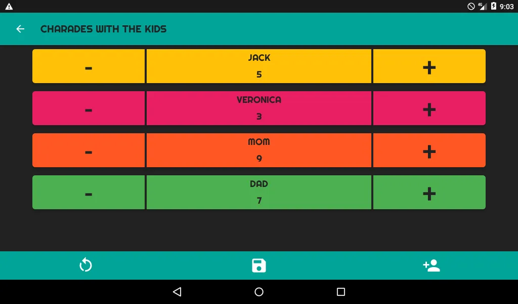 ScoreKeeper - points & score k | Indus Appstore | Screenshot