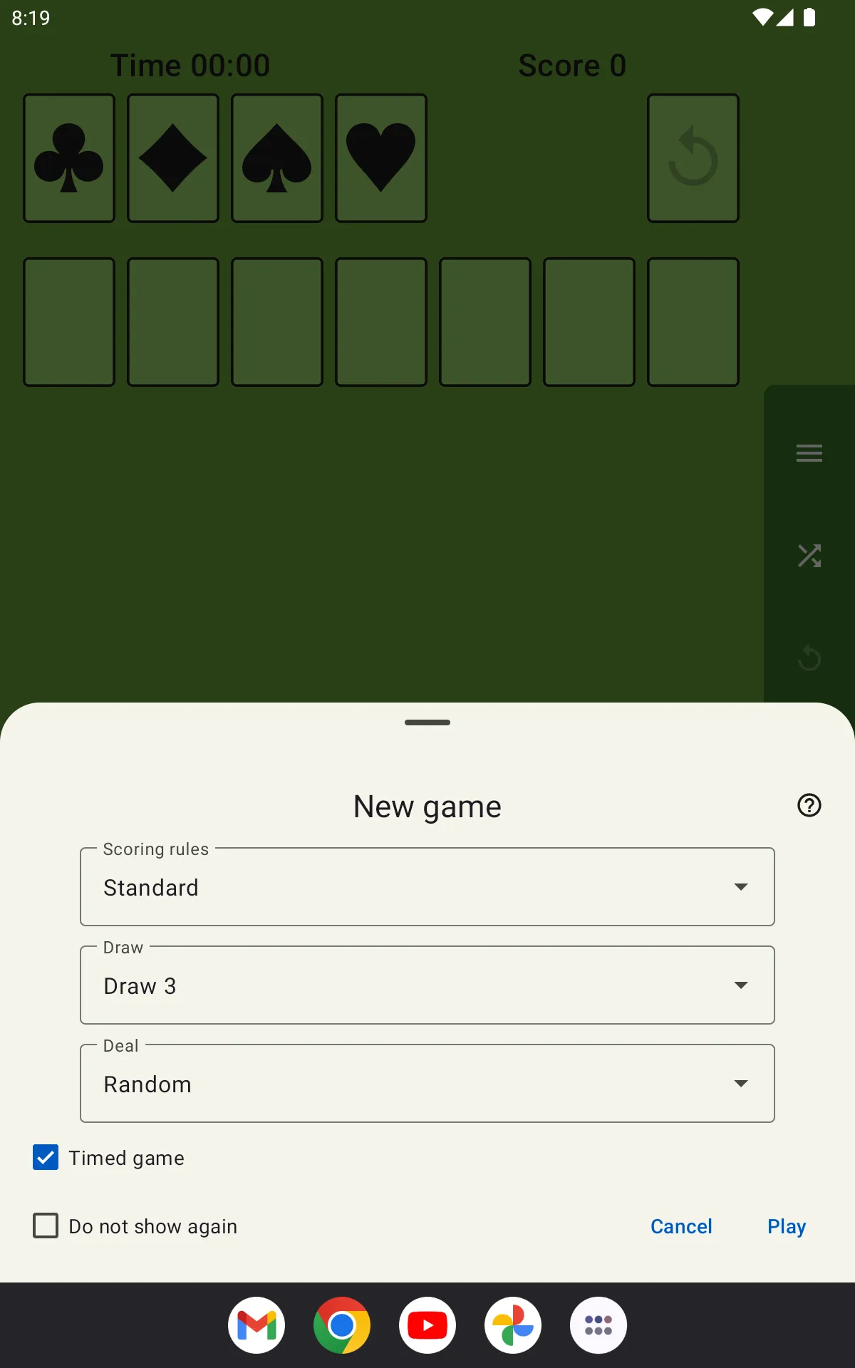 Solitaire | Indus Appstore | Screenshot