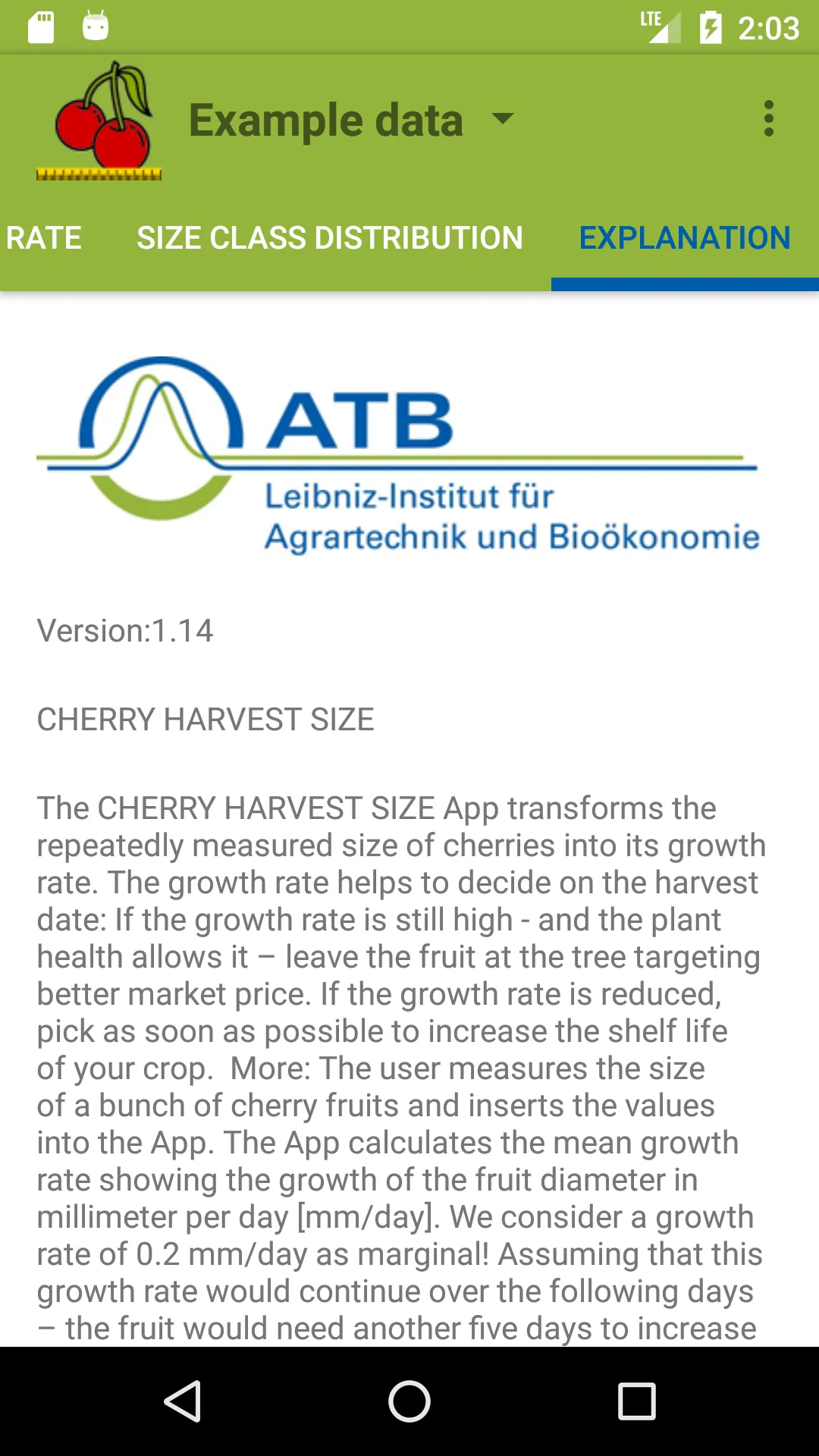 Cherry Harvest Size | Indus Appstore | Screenshot