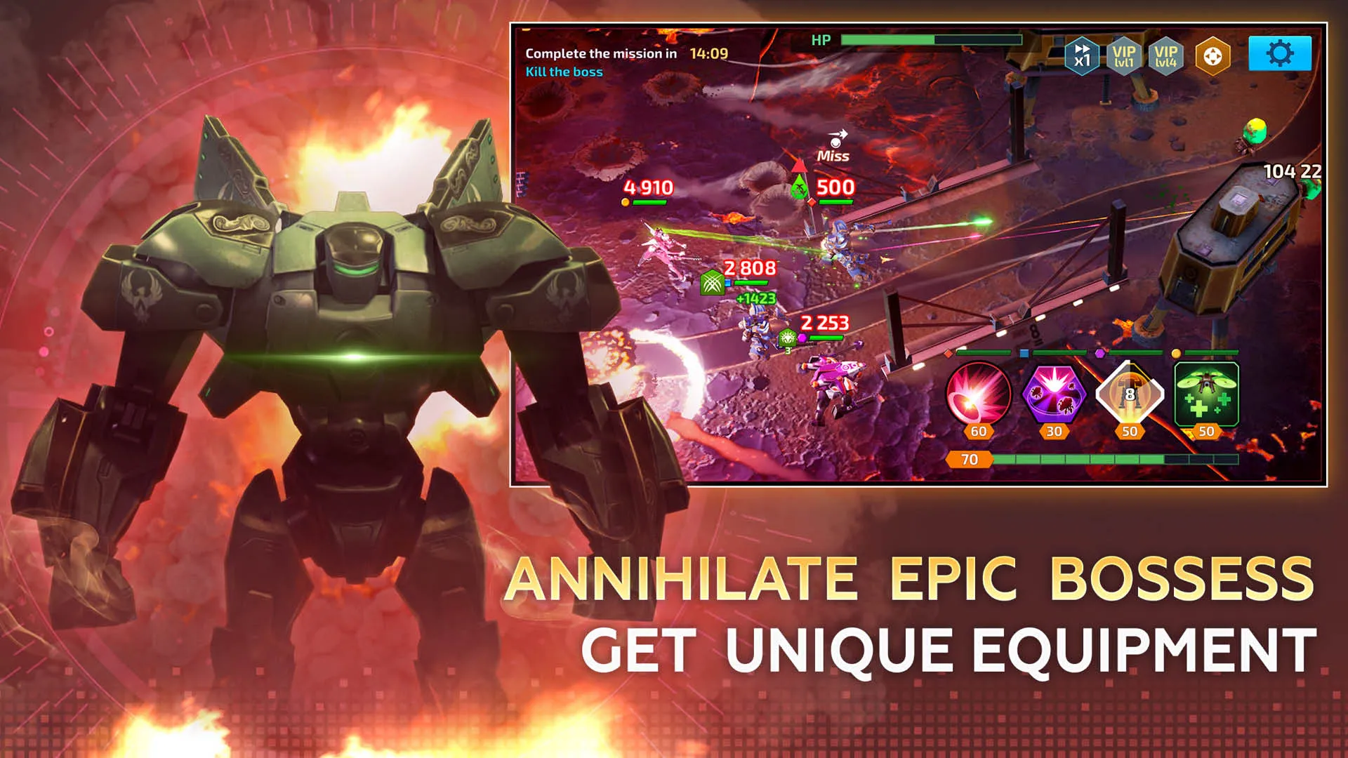 Mech vs Aliens: War Robots RPG | Indus Appstore | Screenshot