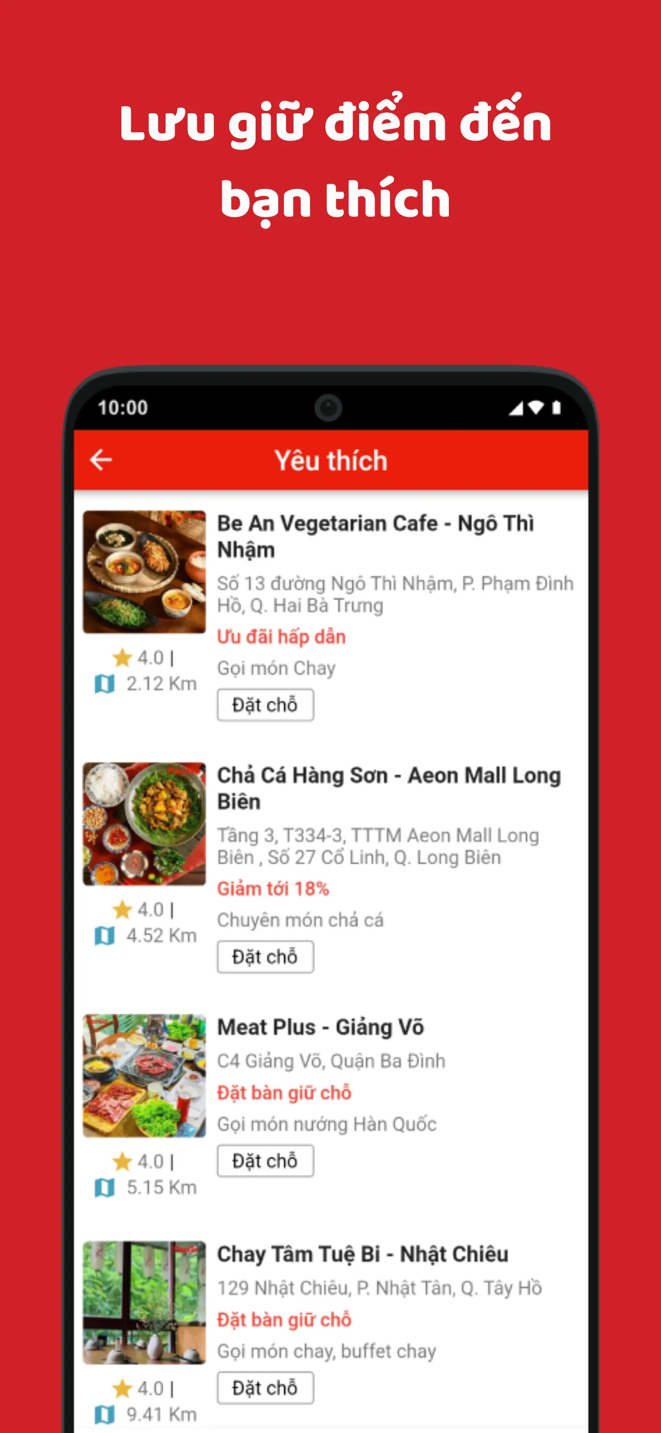 PasGo: Đặt bàn nhà hàng | Indus Appstore | Screenshot