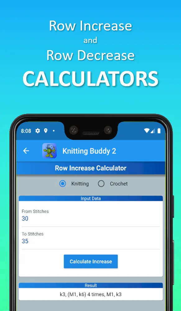 Knitting Buddy 2: Row Counter | Indus Appstore | Screenshot