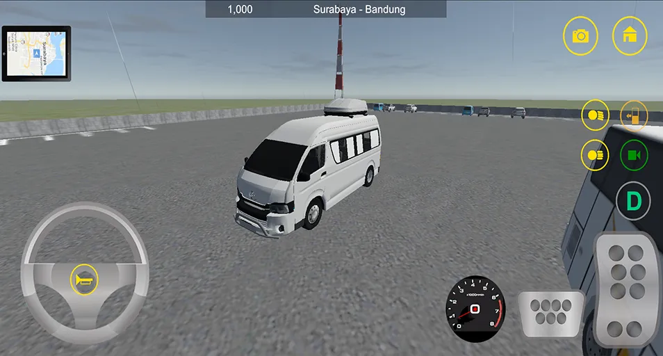 Simulator Hiace Travel Driving | Indus Appstore | Screenshot