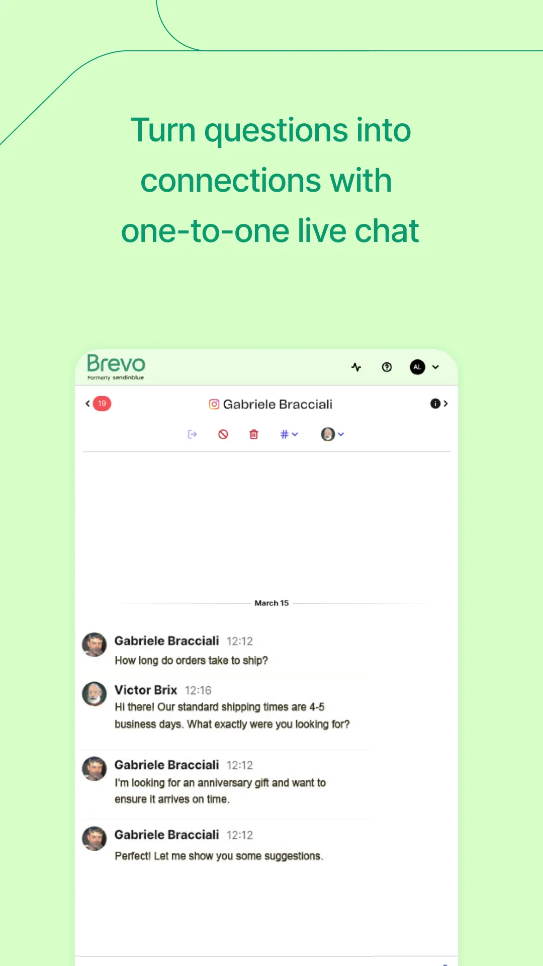 Conversations by Brevo | Indus Appstore | Screenshot