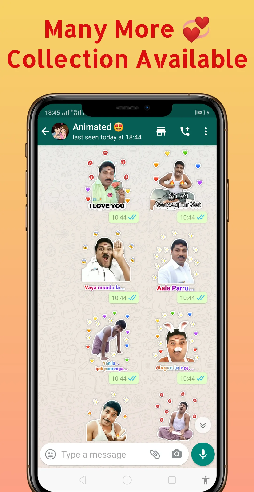 Thalaivar GP Muthu Stickers | Indus Appstore | Screenshot