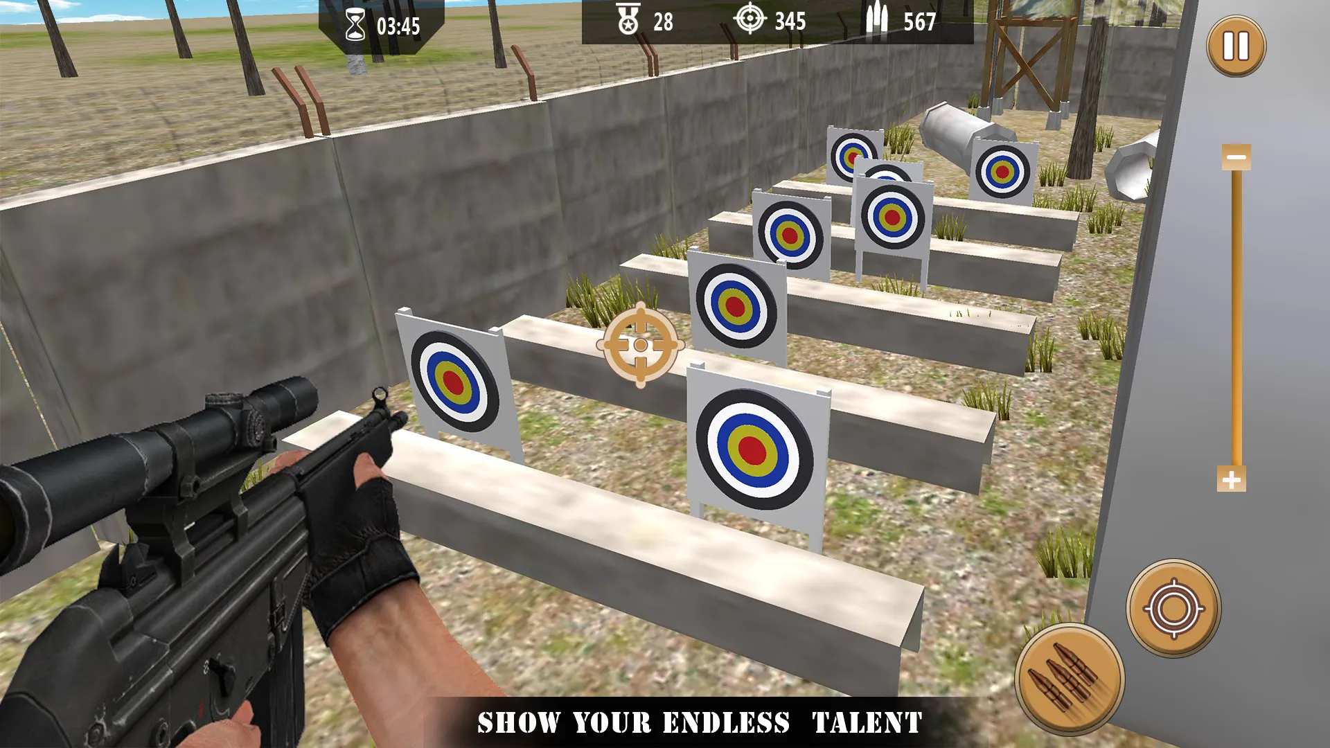 Sniper Target shooting Game | Indus Appstore | Screenshot