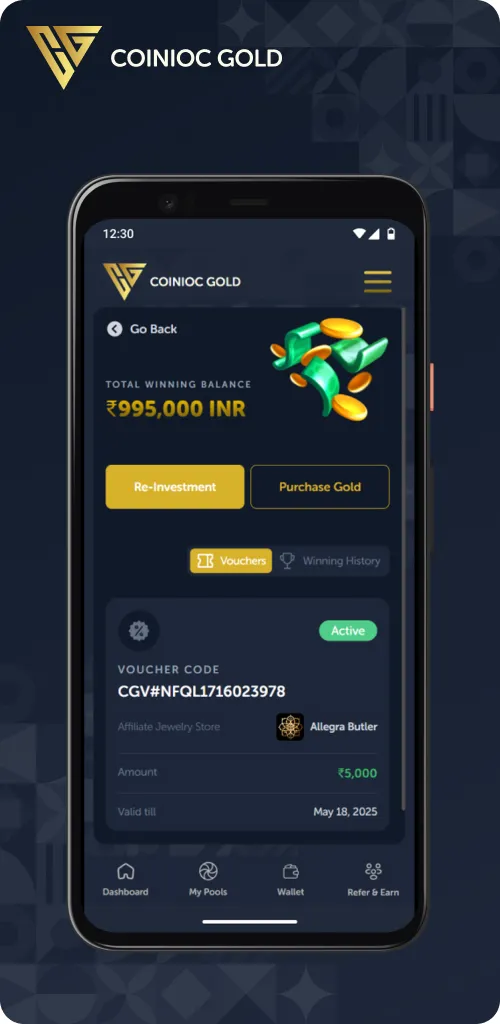 Coinioc Gold | Indus Appstore | Screenshot