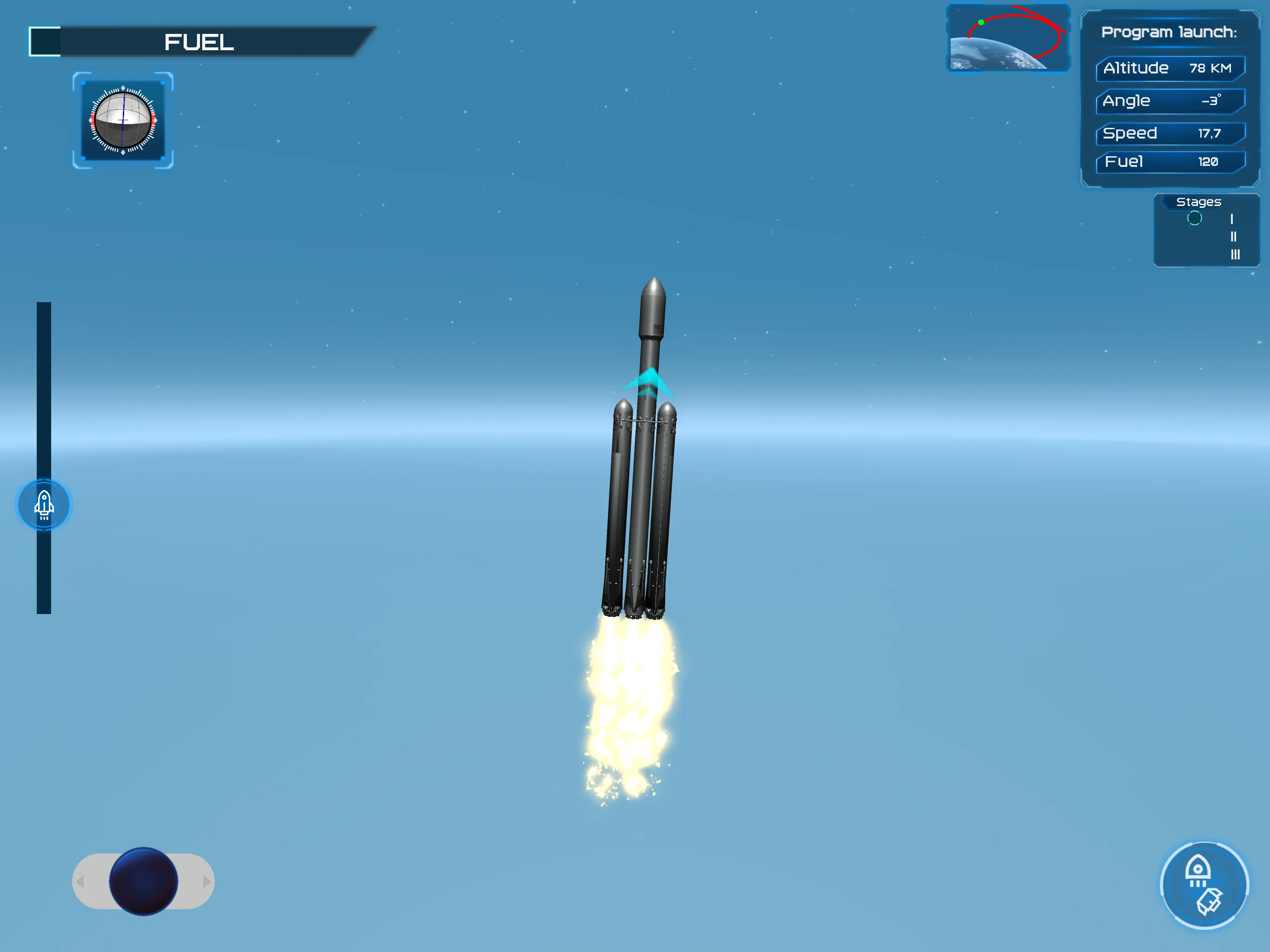 Space Rocket Launch & Landing  | Indus Appstore | Screenshot