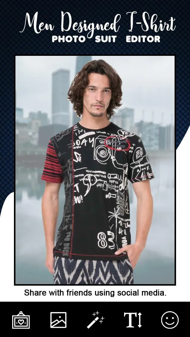 Man T Shirt Photo Suit | Indus Appstore | Screenshot