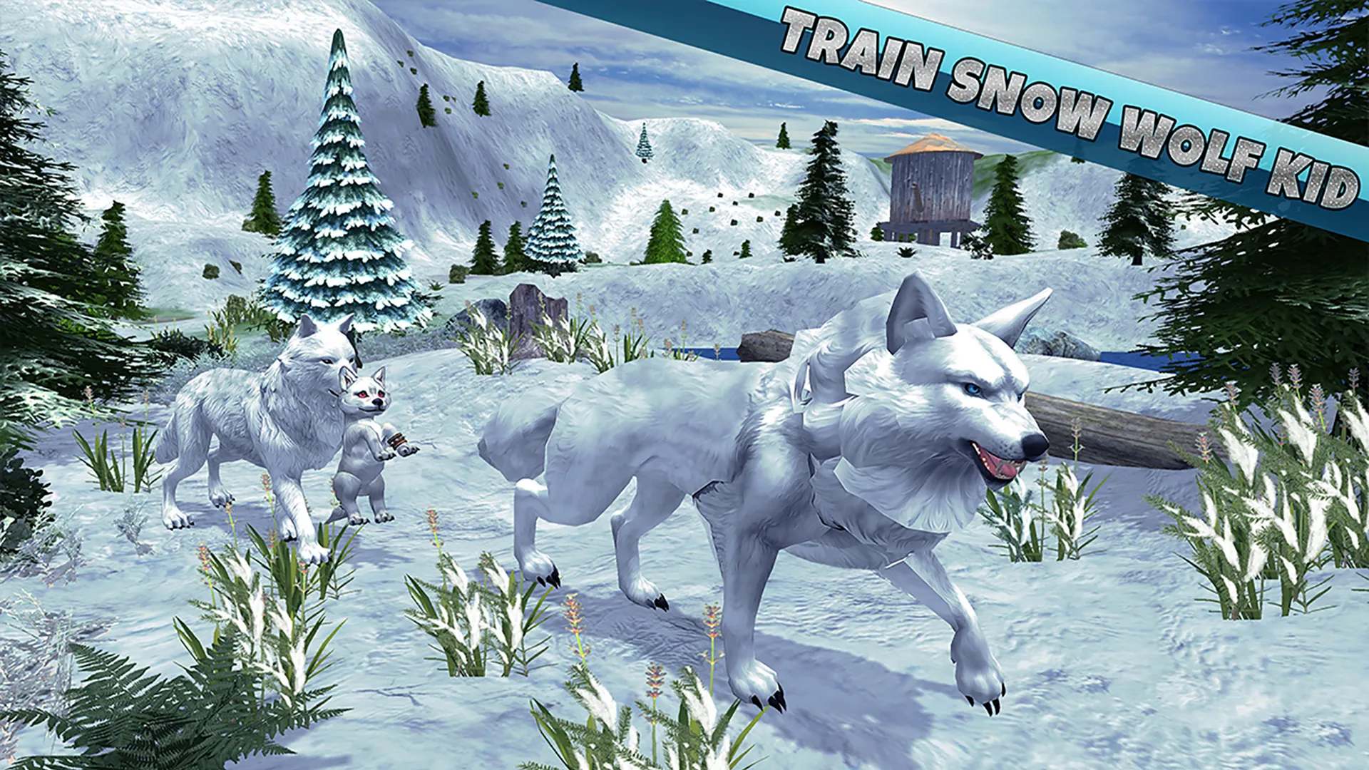 Arctic Wolf Family Simulator | Indus Appstore | Screenshot