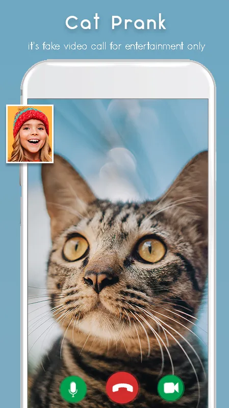 Cat Video Call Prank- Cat Game | Indus Appstore | Screenshot