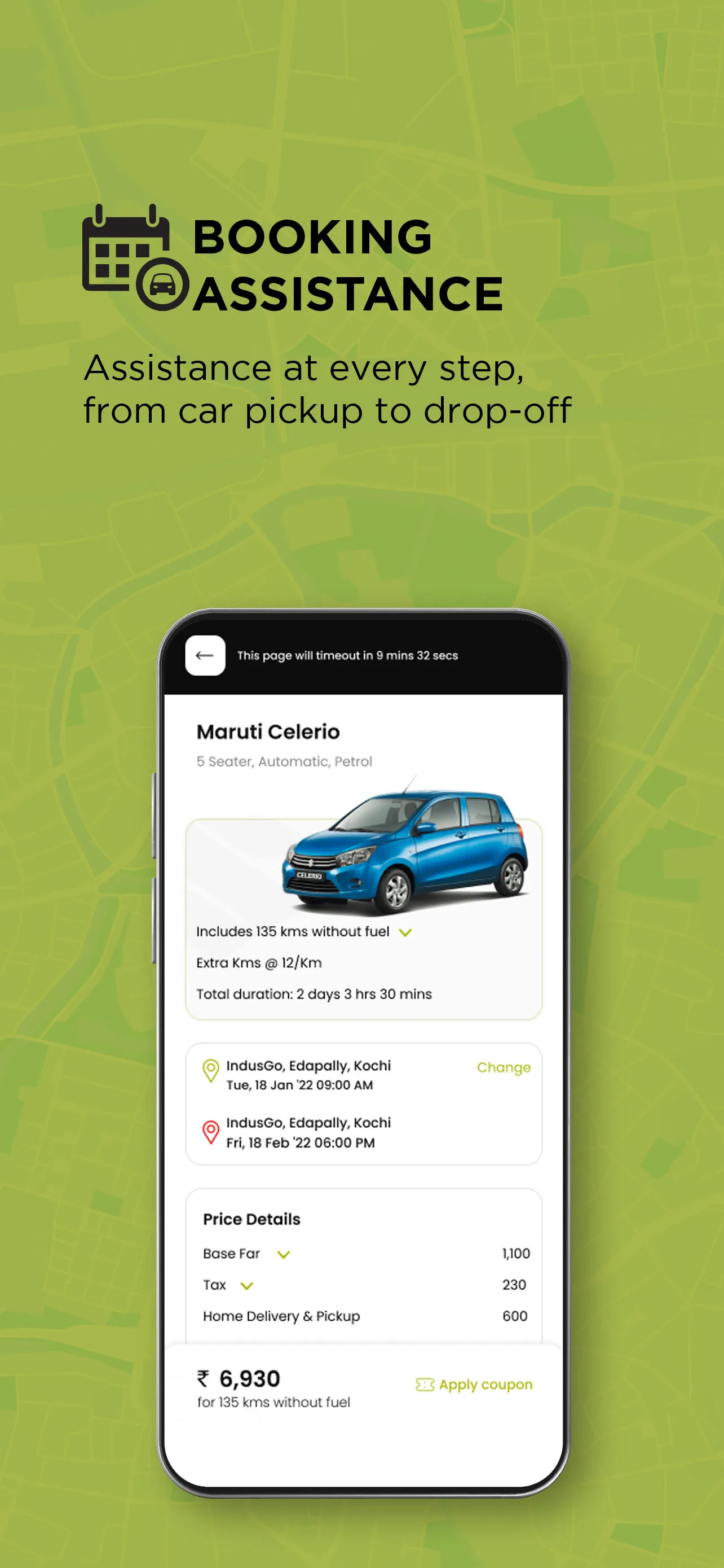 IndusGo Self Drive Rent a Car | Indus Appstore | Screenshot