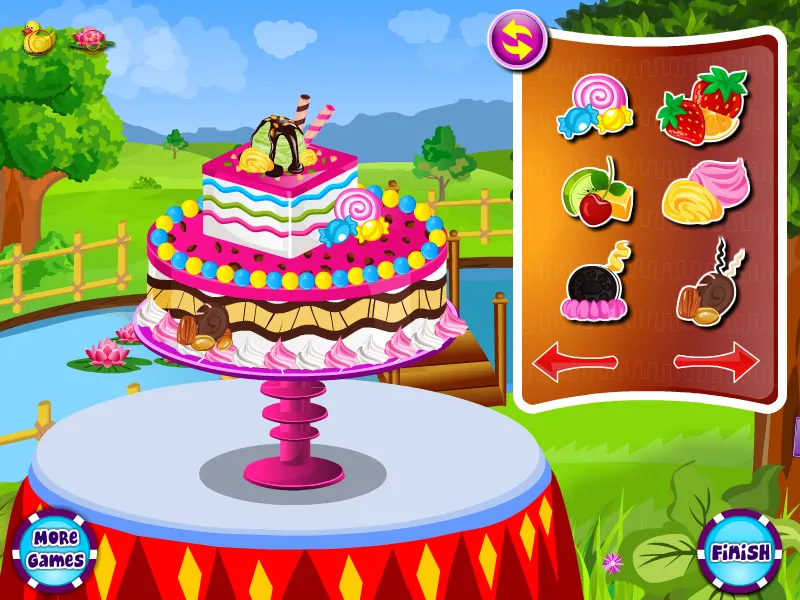 Creamy Cake Decoration | Indus Appstore | Screenshot