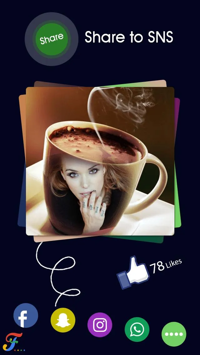 Coffee Cup Photo Frame | Indus Appstore | Screenshot