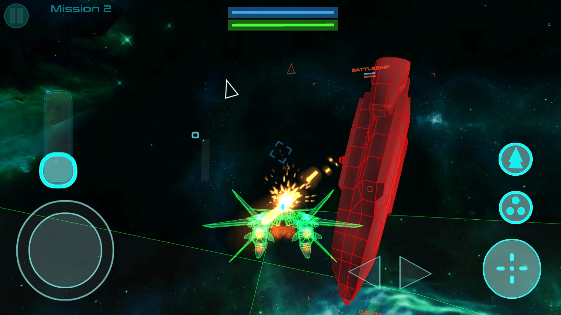 Stickman Space Fighter | Indus Appstore | Screenshot