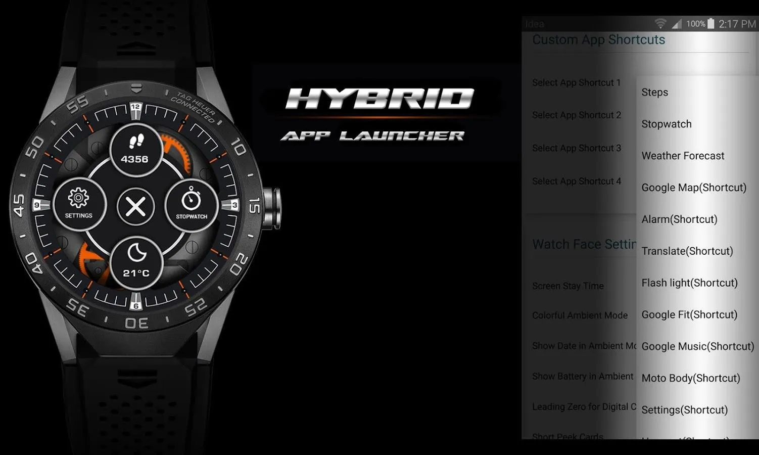 Hybrid 3D Watch Face | Indus Appstore | Screenshot