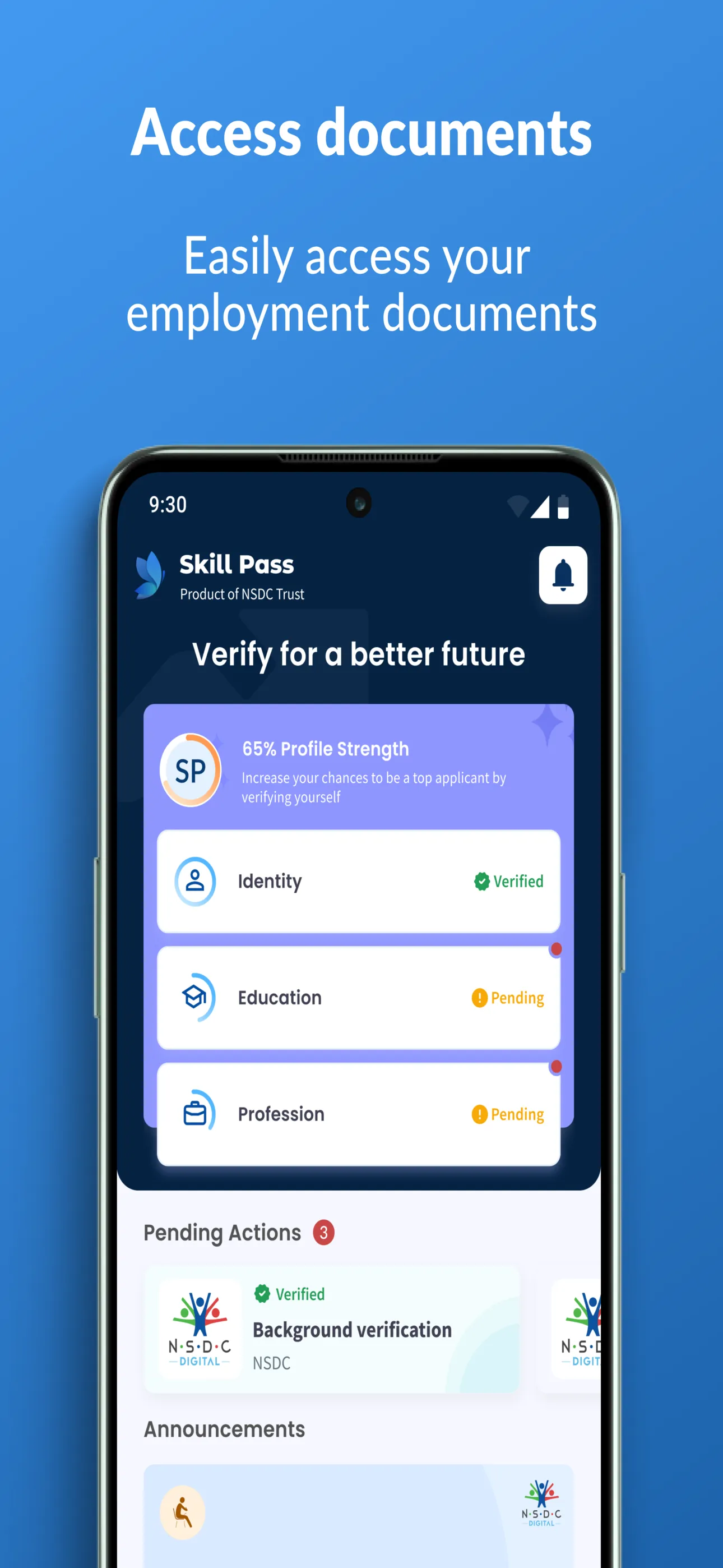 Skill Pass by NSDC | Indus Appstore | Screenshot