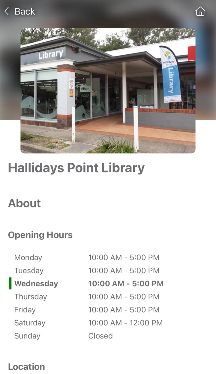 Midcoast Libraries | Indus Appstore | Screenshot