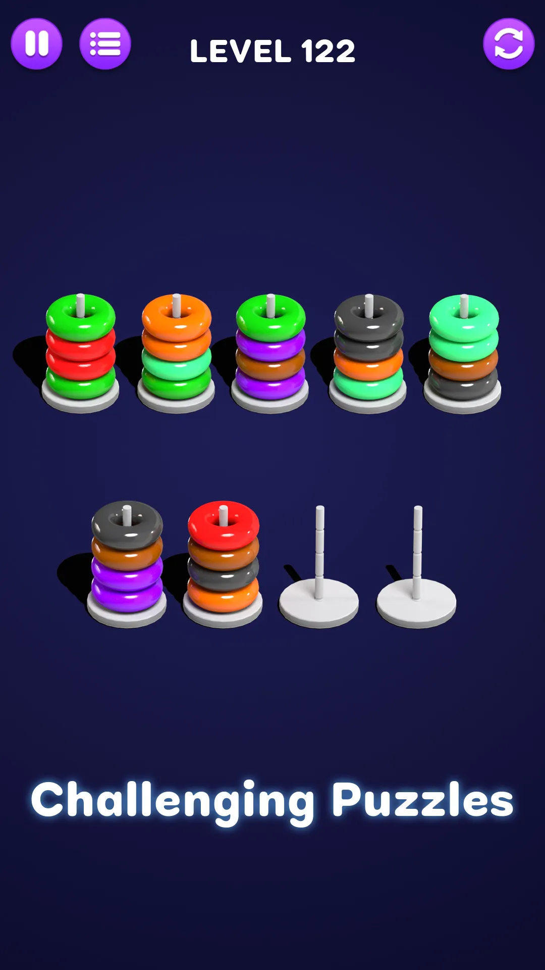 Color Hoop: Sort Puzzle | Indus Appstore | Screenshot